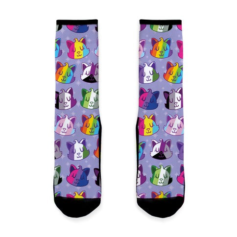 LGBTQ Cats Socks